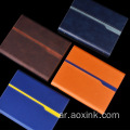 PU Leather Notebook Gift Leaf Gift Business